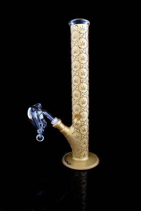 gucci weed pipe|High Society “Gucci” Glass Bong Set .